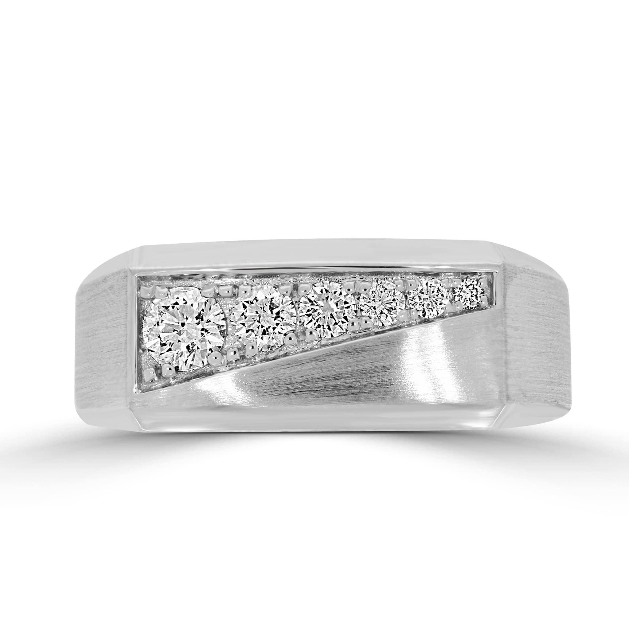 Signet Diamond Gents Ring - Rosendorff Diamond Jewellers